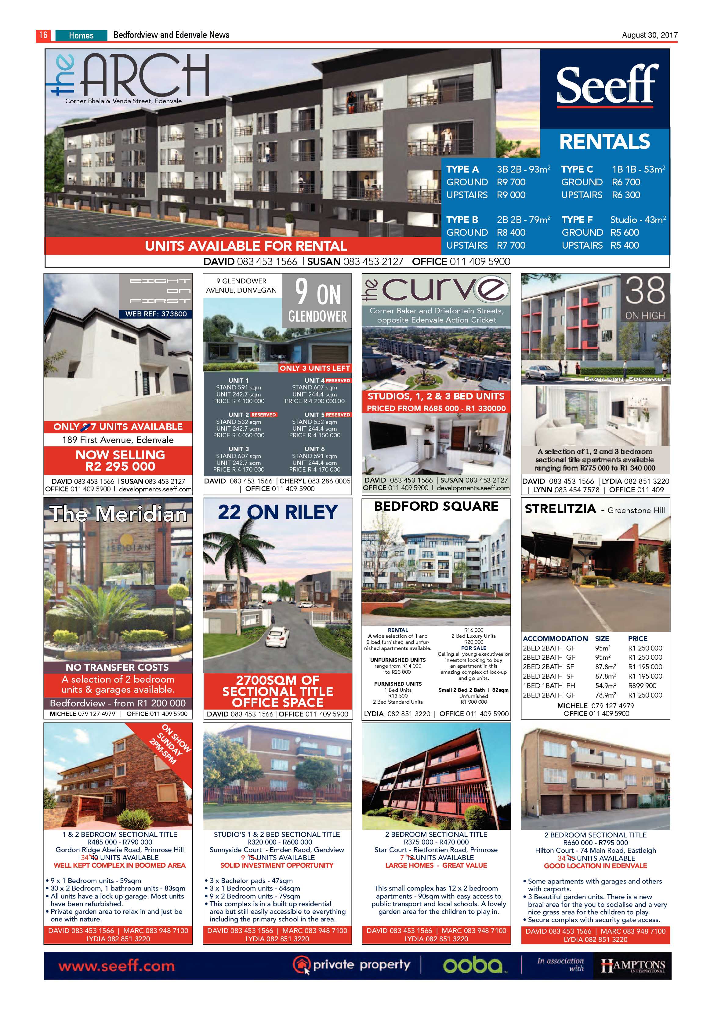 Bedfordview and Edenvale News 30 August 2017 page 16
