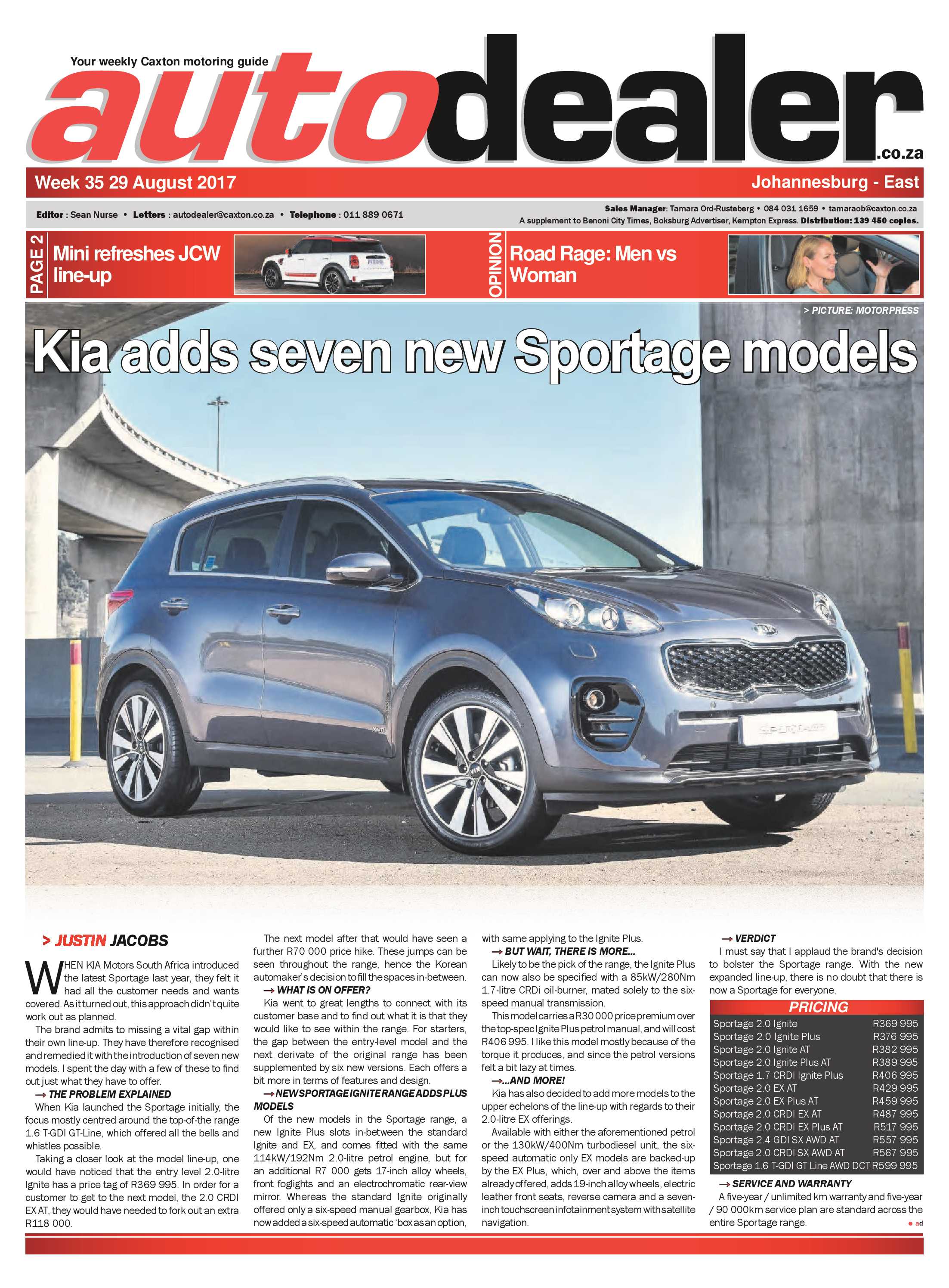 Bedfordview and Edenvale News 30 August 2017 page 25