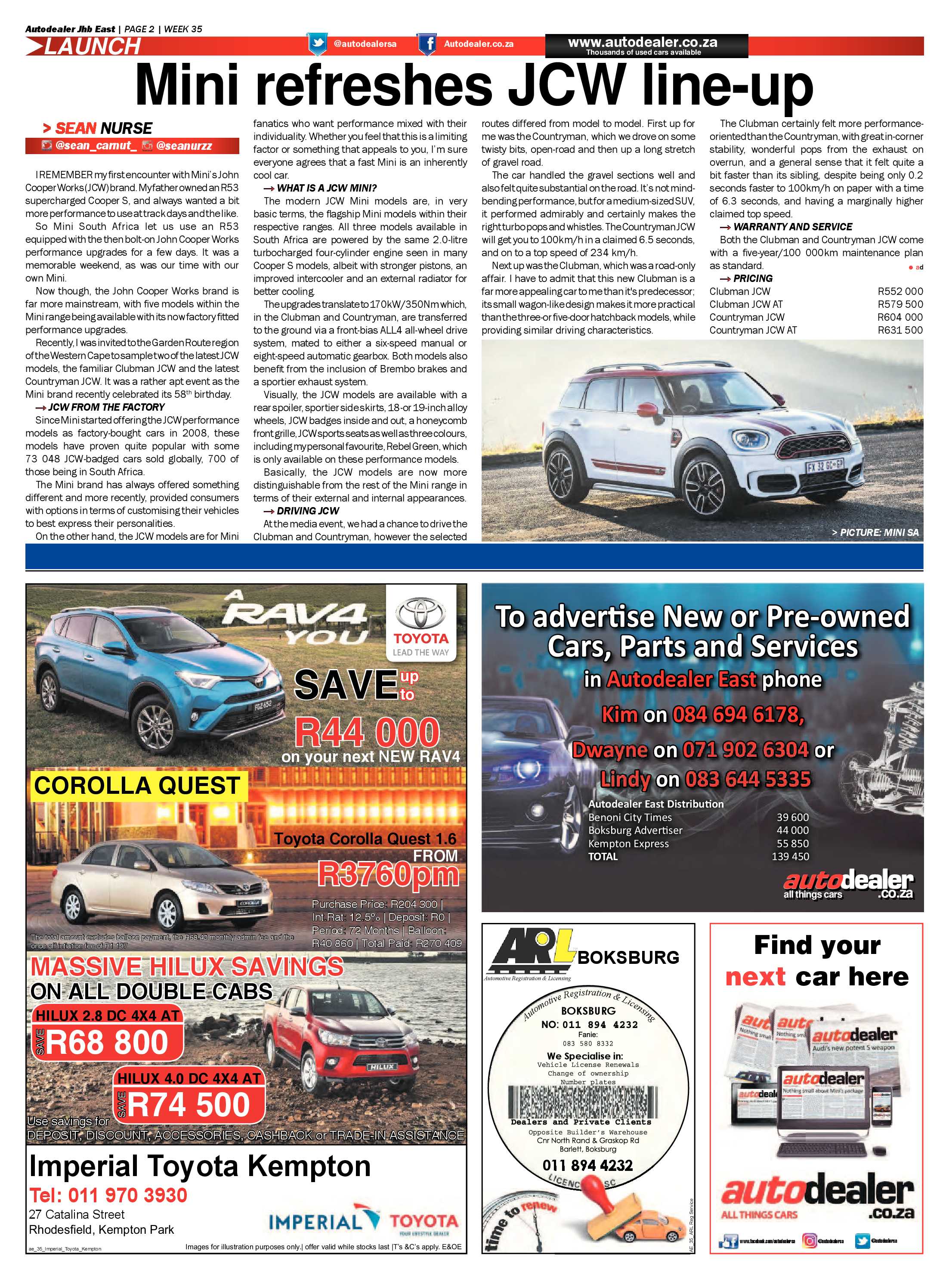 Bedfordview and Edenvale News 30 August 2017 page 26