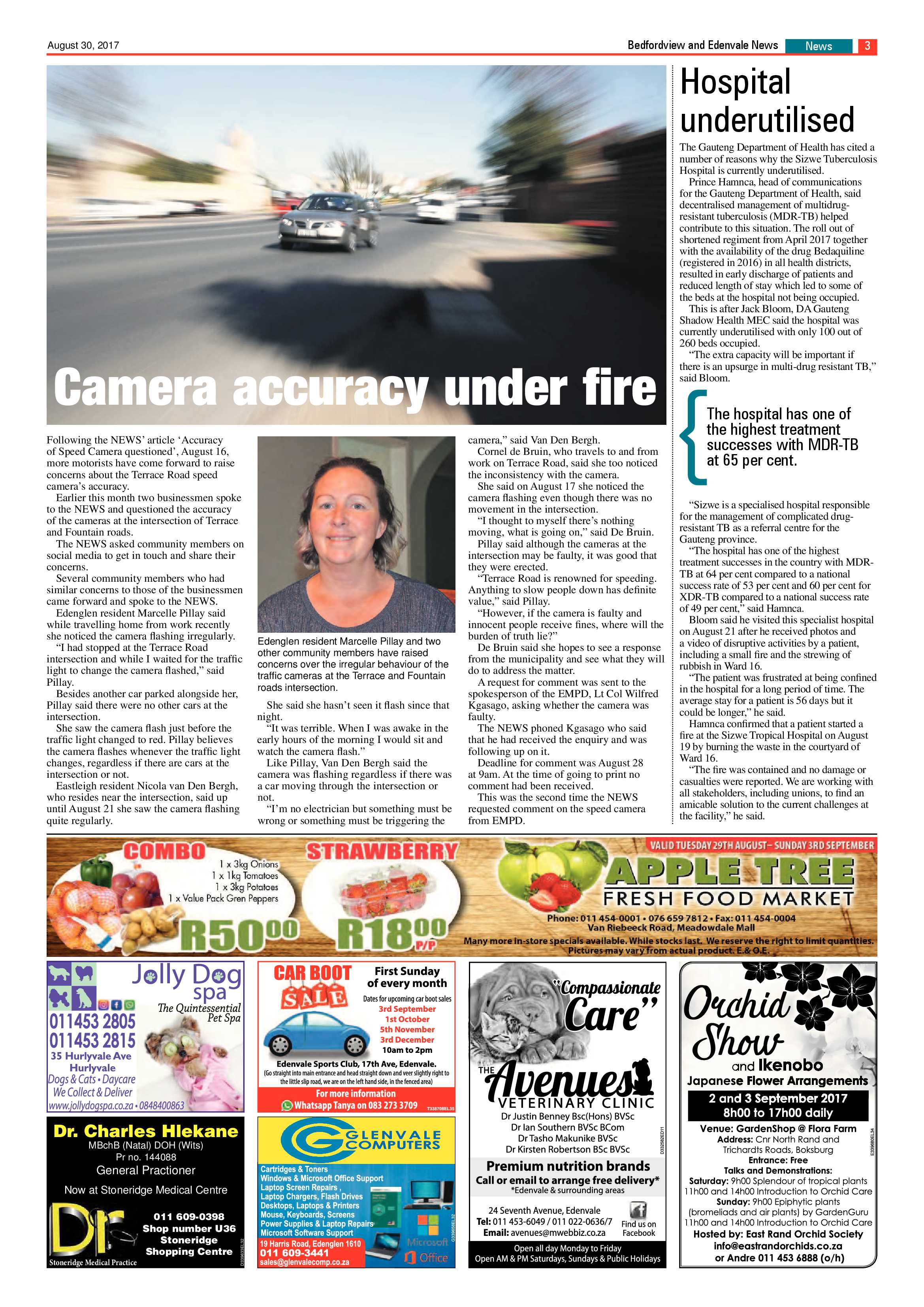 Bedfordview and Edenvale News 30 August 2017 page 3