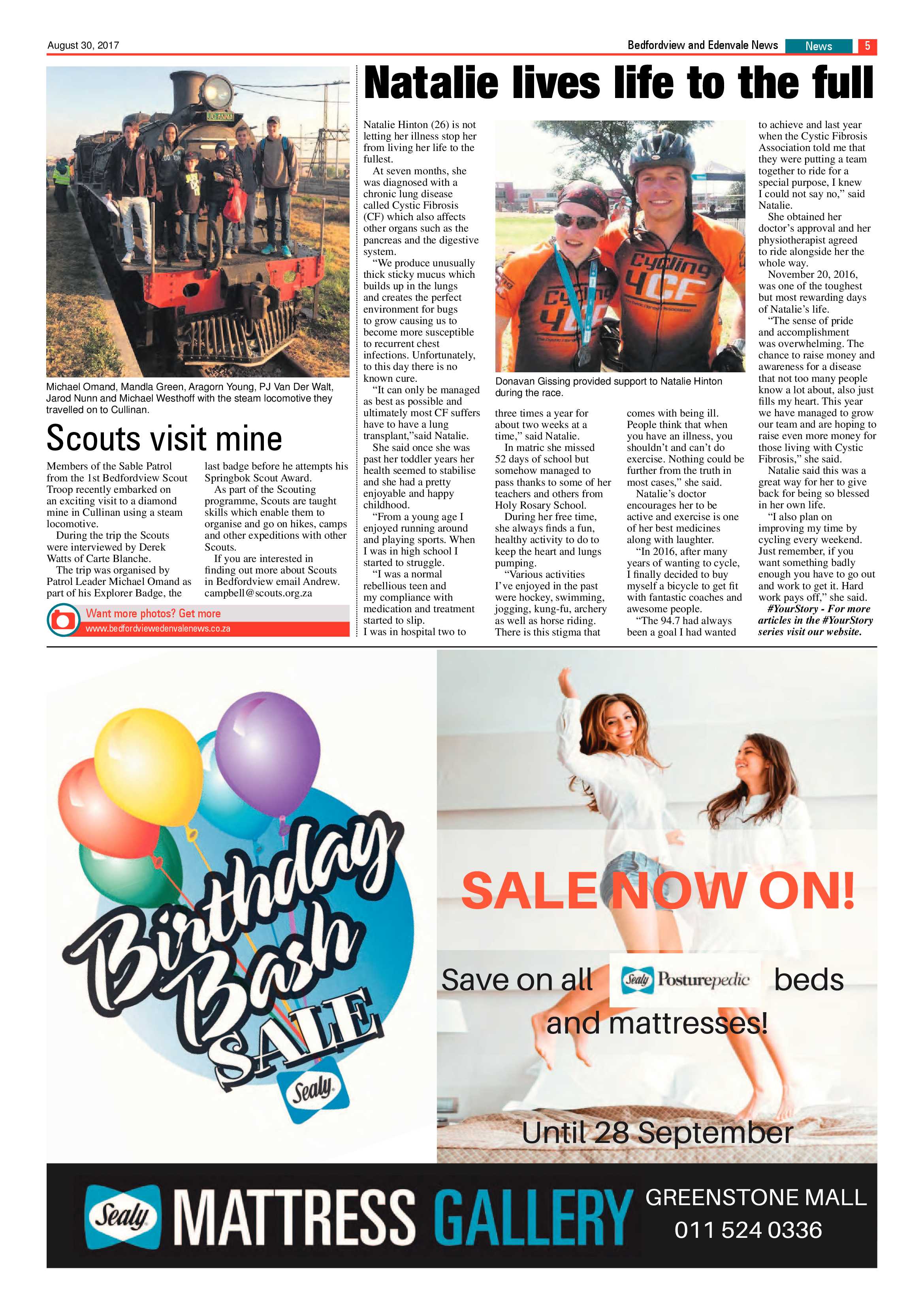 Bedfordview and Edenvale News 30 August 2017 page 5