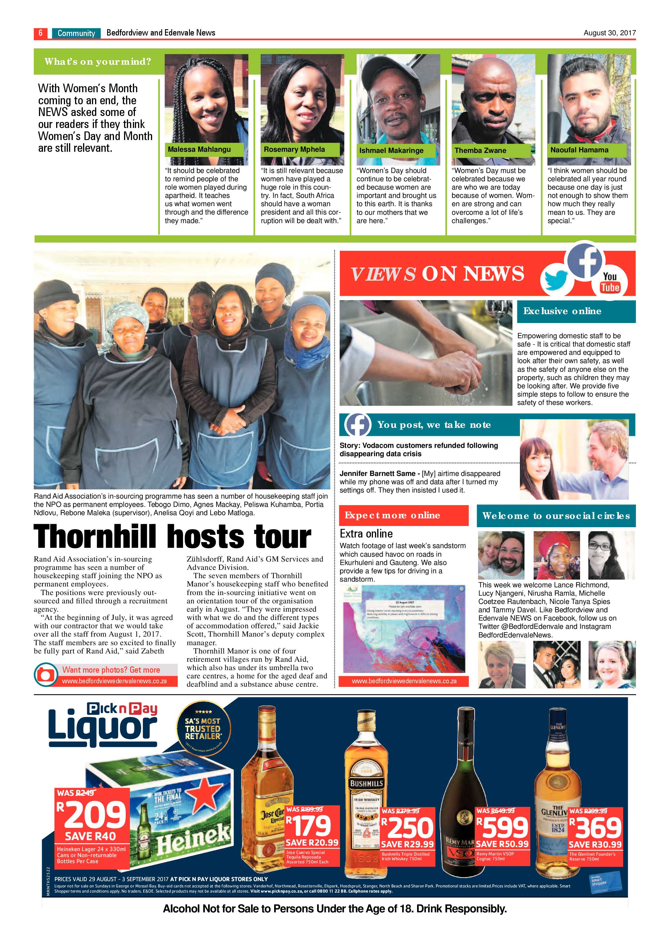 Bedfordview and Edenvale News 30 August 2017 page 6
