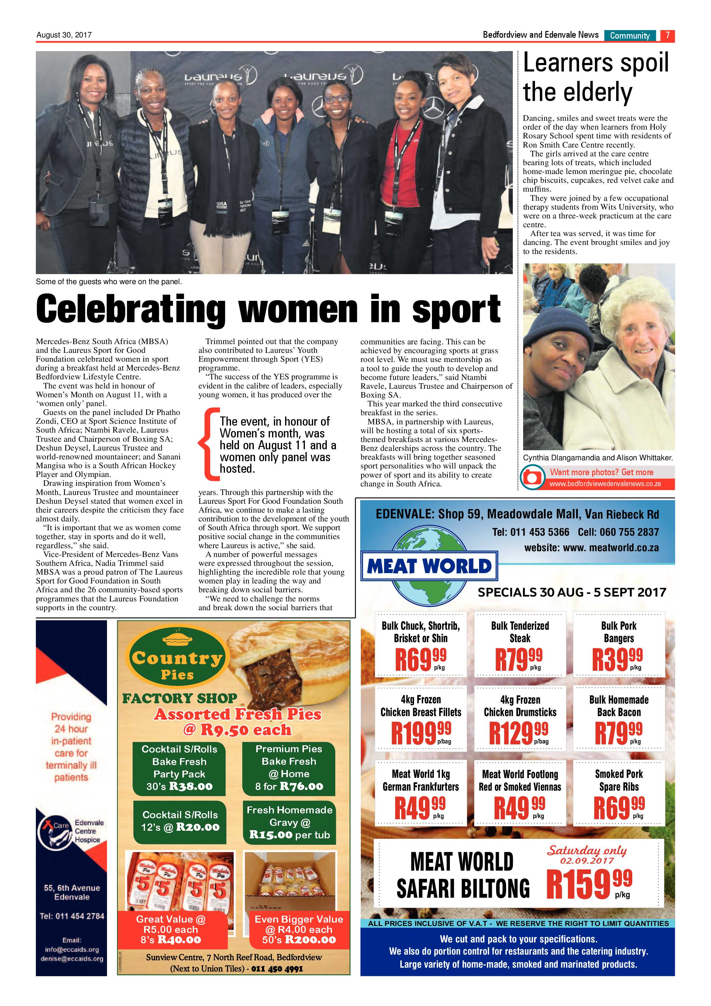 Bedfordview and Edenvale News 30 August 2017 page 7