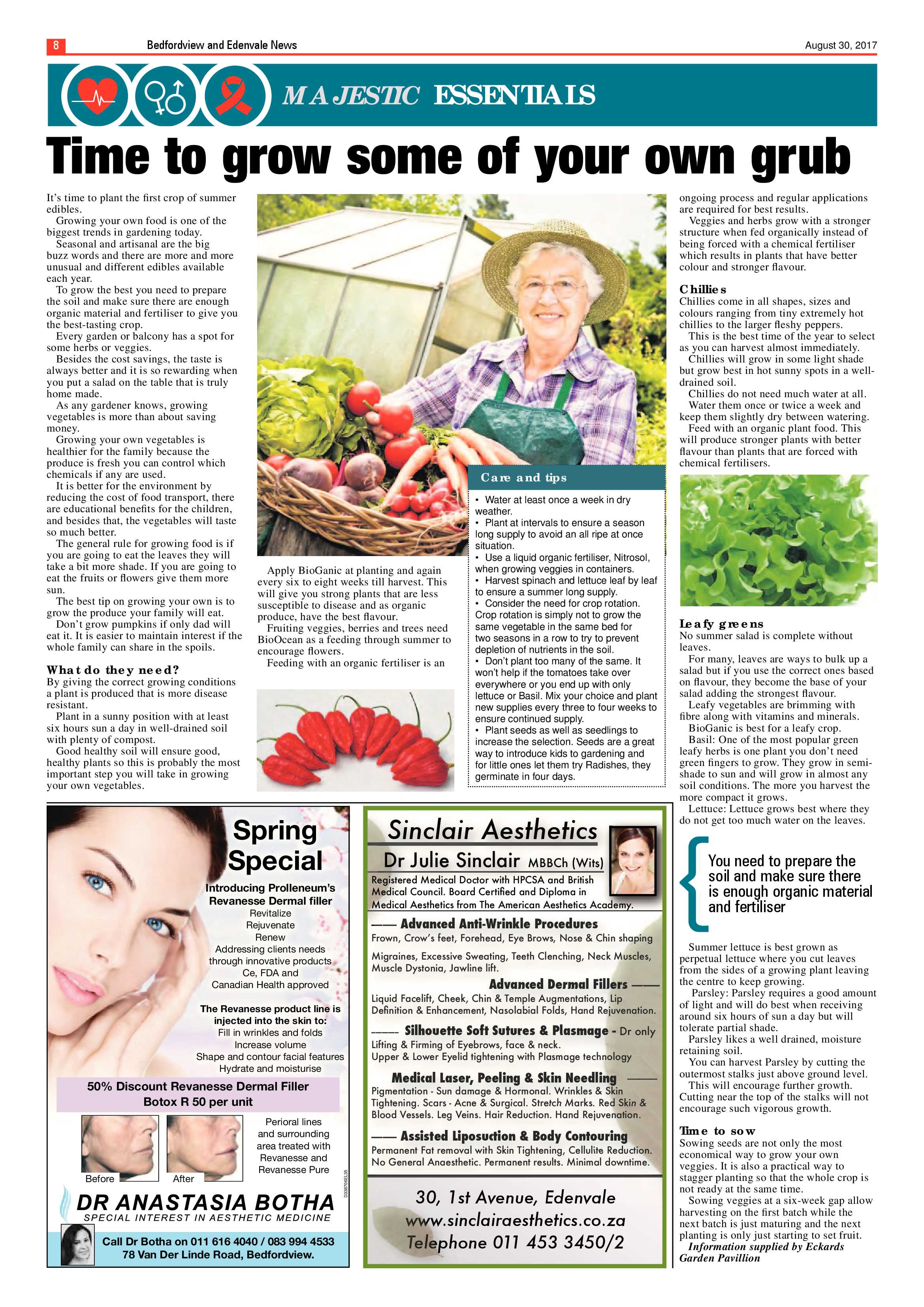 Bedfordview and Edenvale News 30 August 2017 page 8