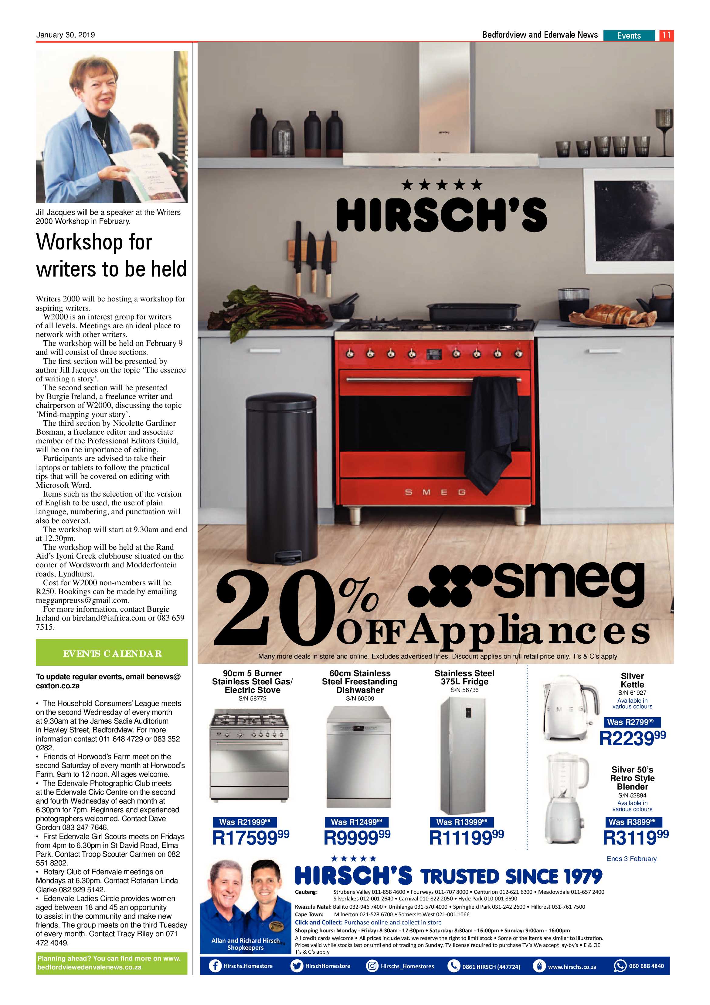 Bedfordview and Edenvale News 30 January 2019 page 11