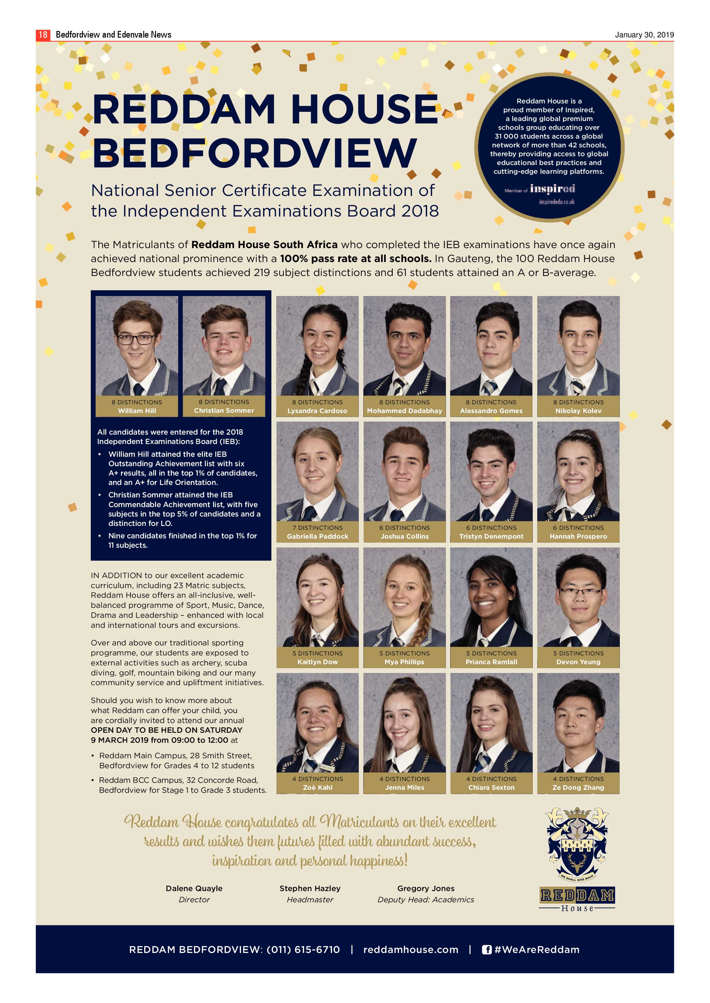 Bedfordview and Edenvale News 30 January 2019 page 18