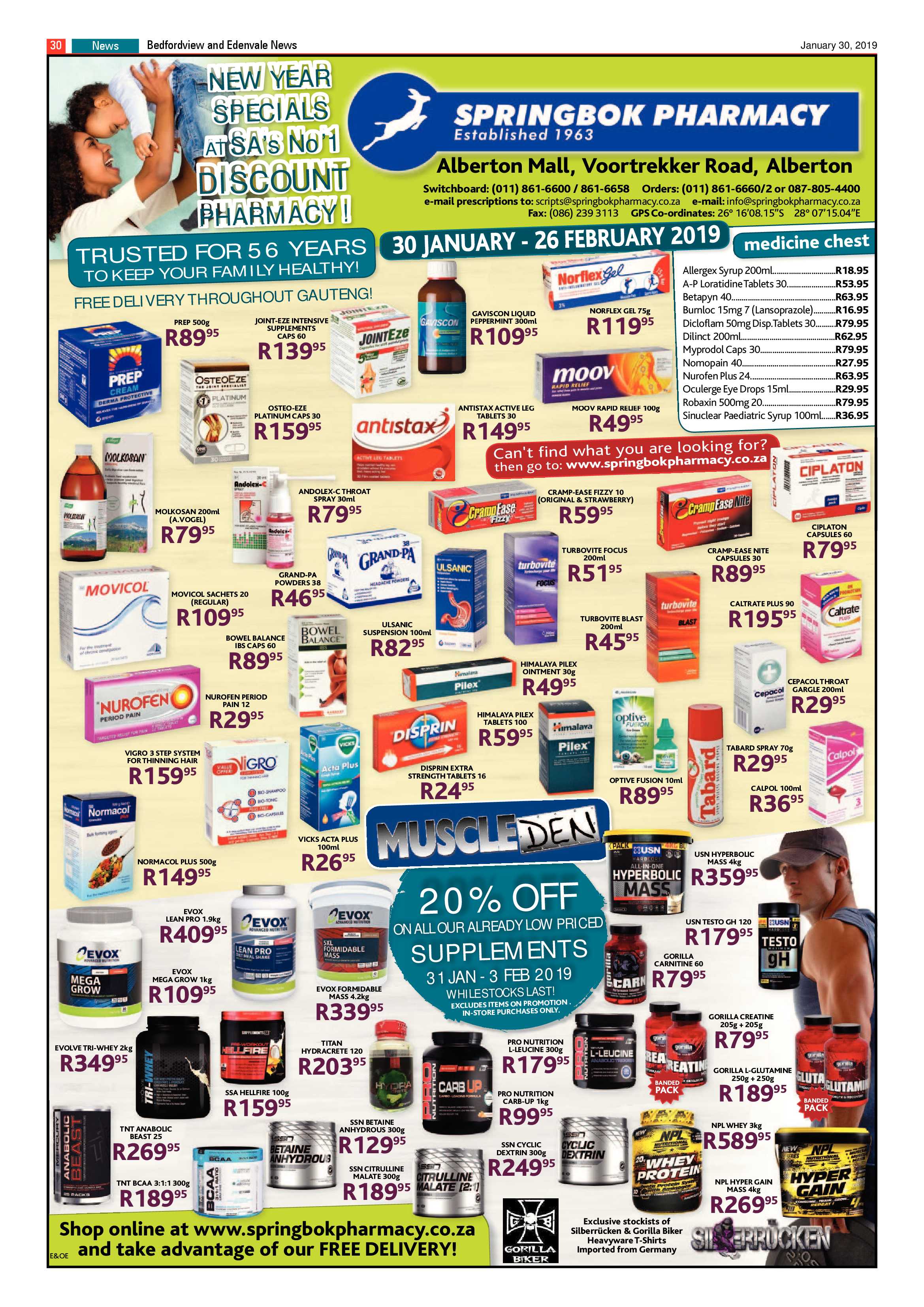 Bedfordview and Edenvale News 30 January 2019 page 30