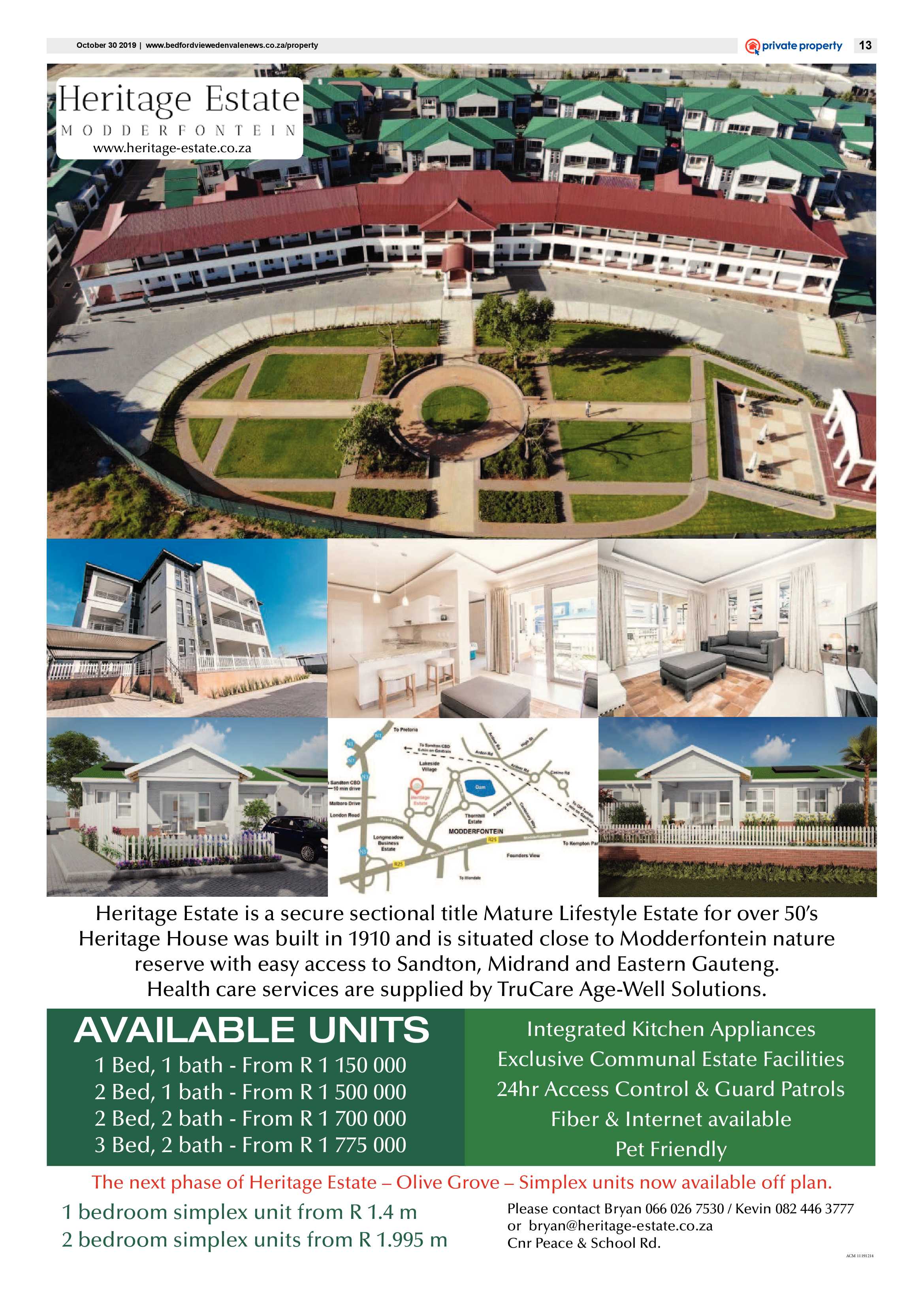 Bedfordview and Edenvale News 30 October 2019 page 13