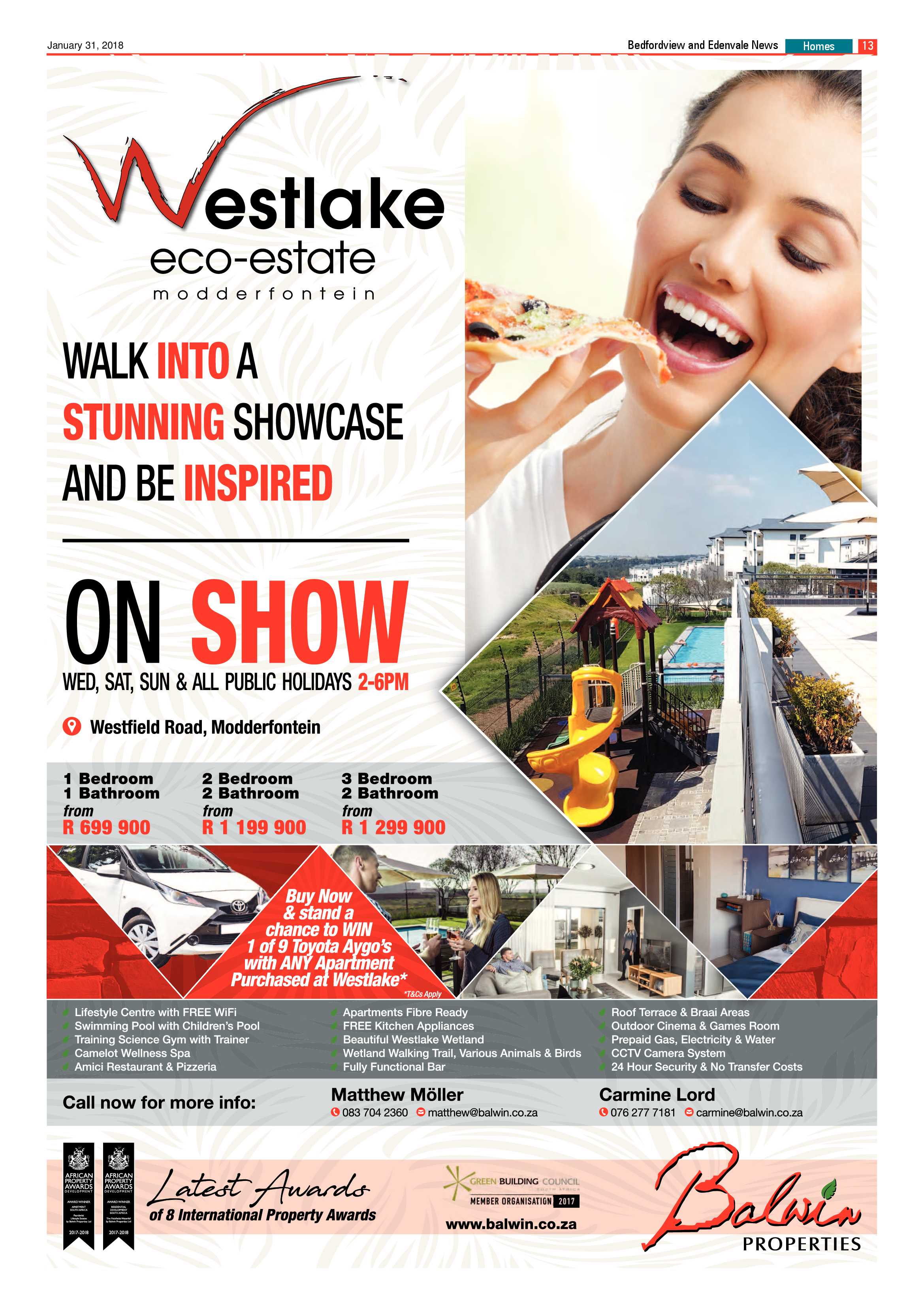 Bedfordview and Edenvale News 31 January 2018 page 13