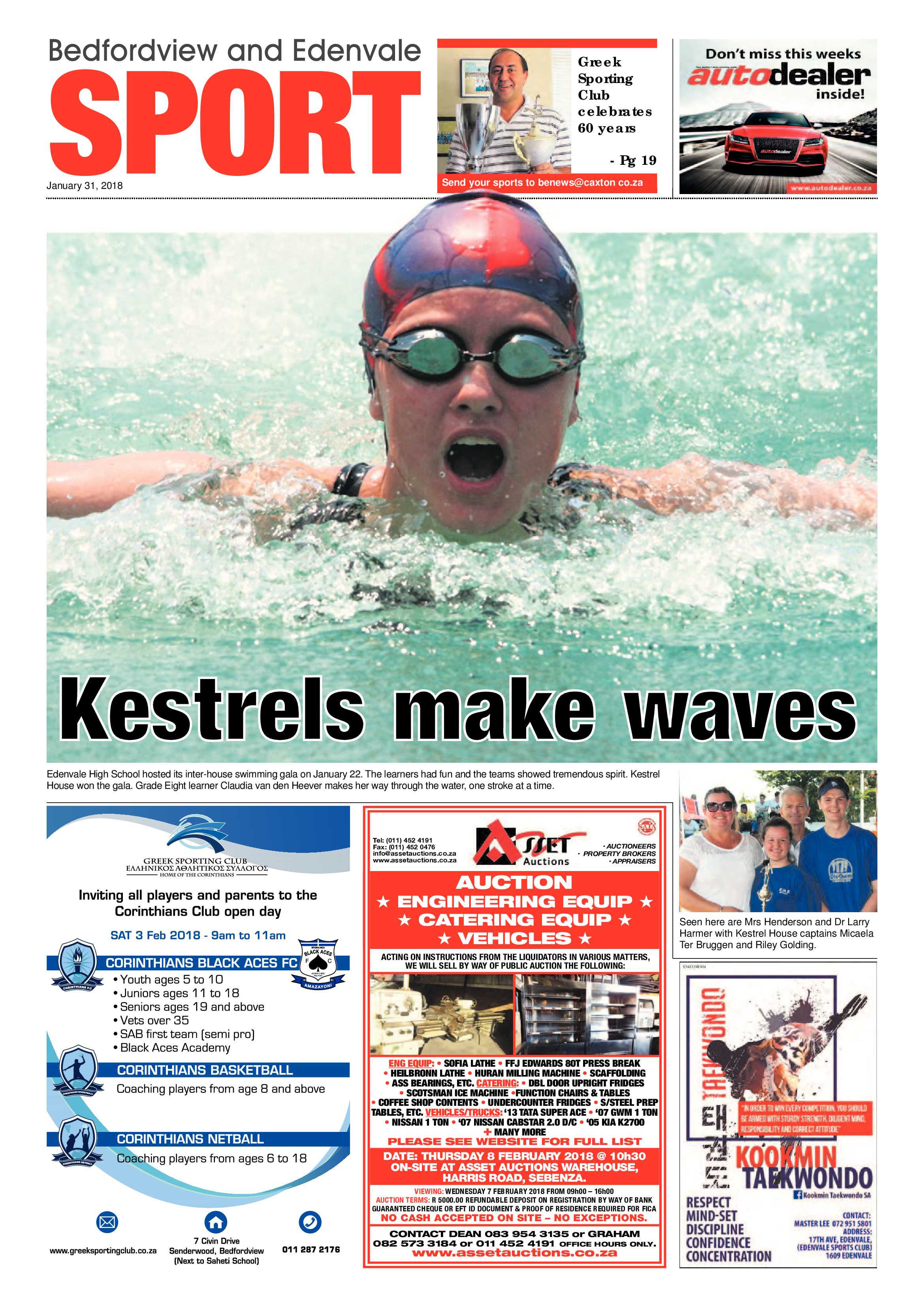 Bedfordview and Edenvale News 31 January 2018 page 20