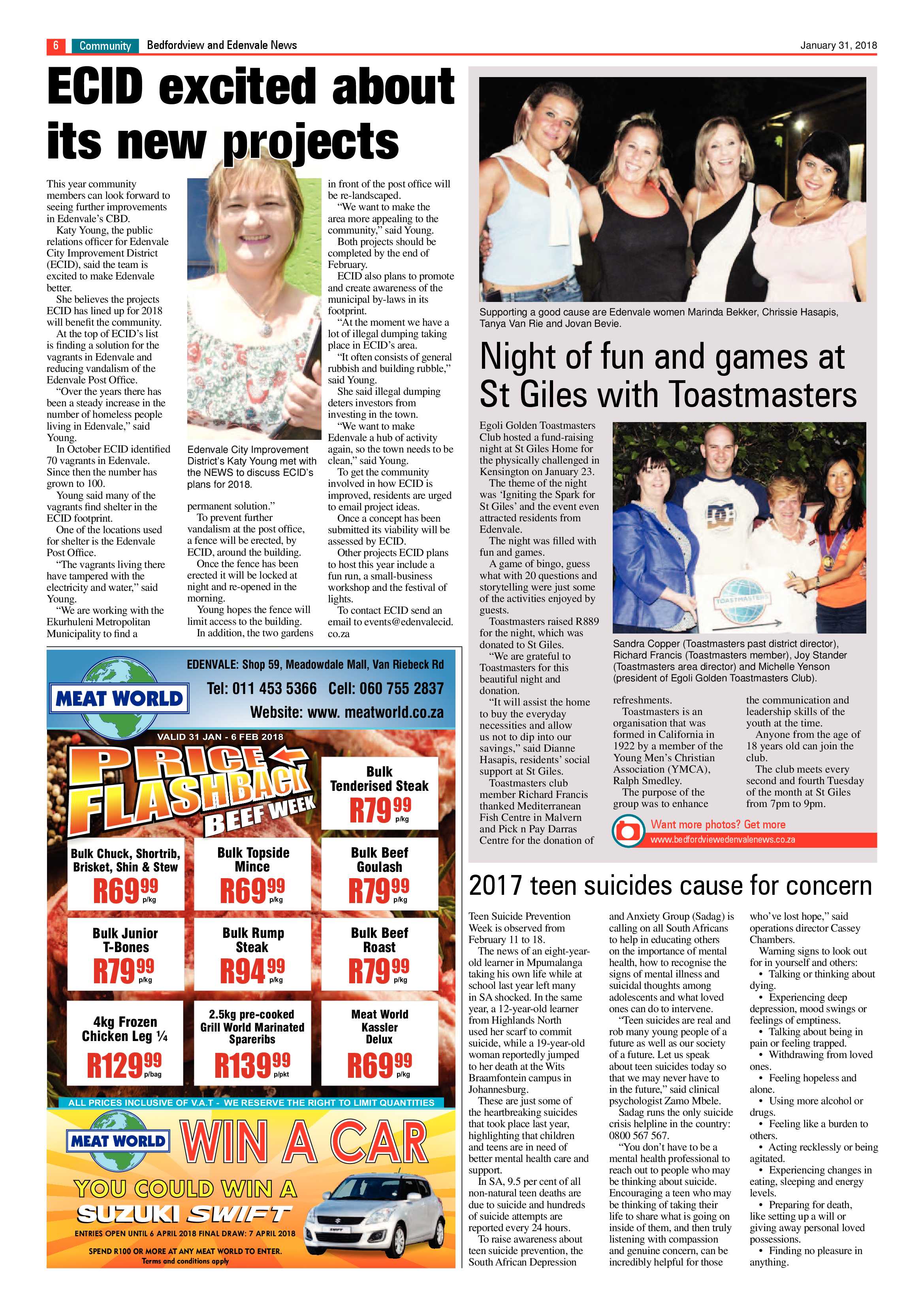 Bedfordview and Edenvale News 31 January 2018 page 6