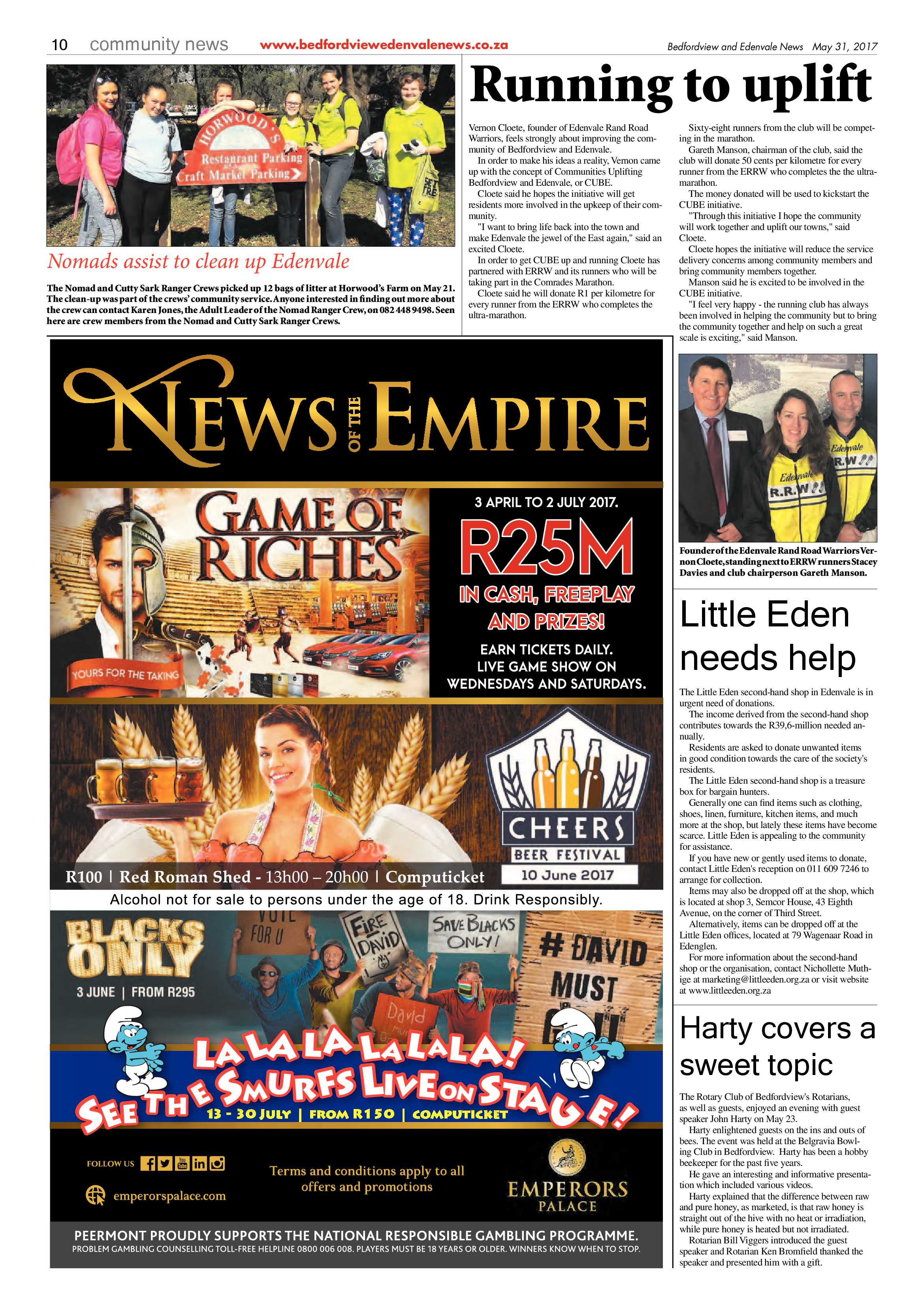 Bedfordview and Edenvale News 31 May 2017 page 10