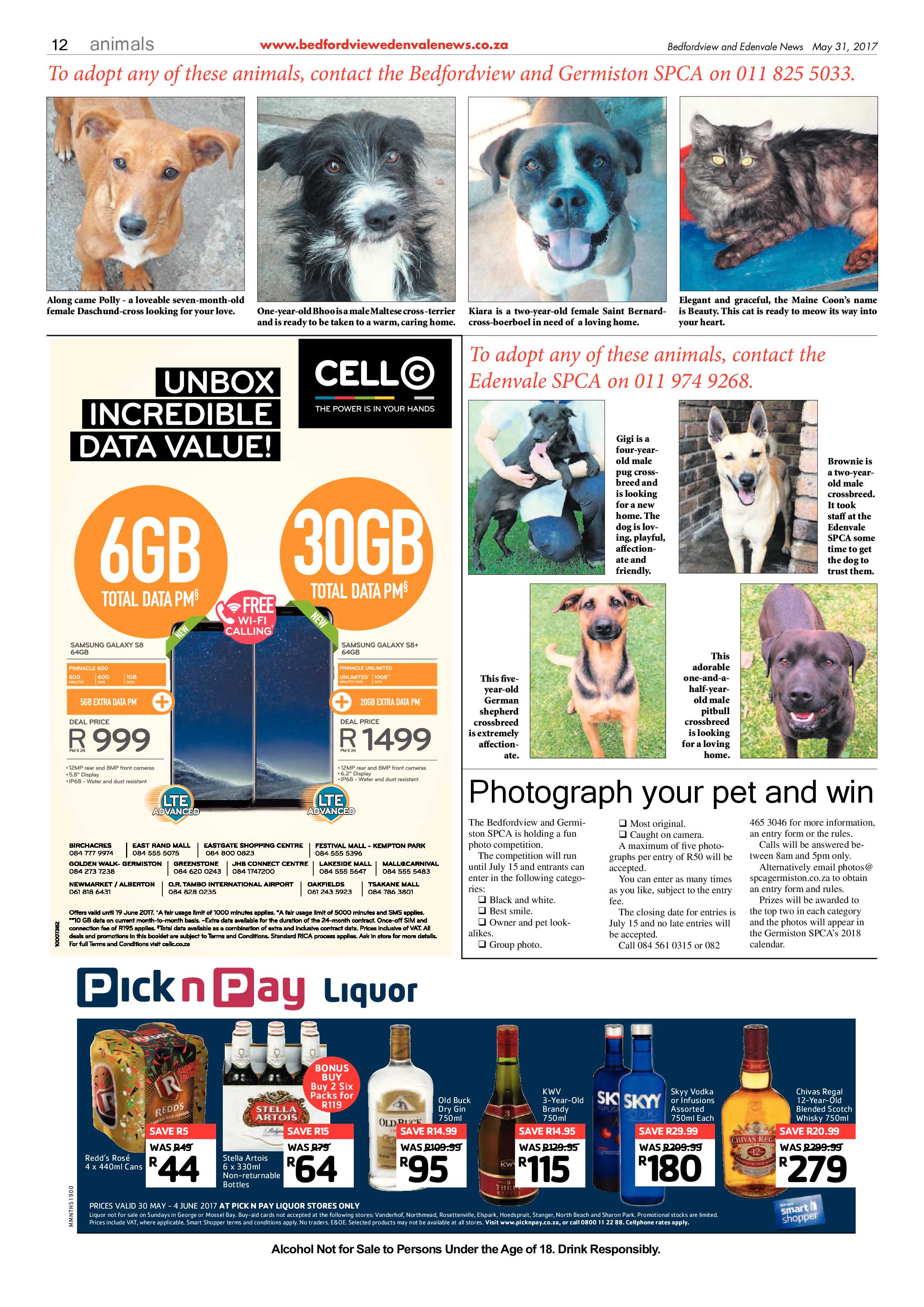 Bedfordview and Edenvale News 31 May 2017 page 12