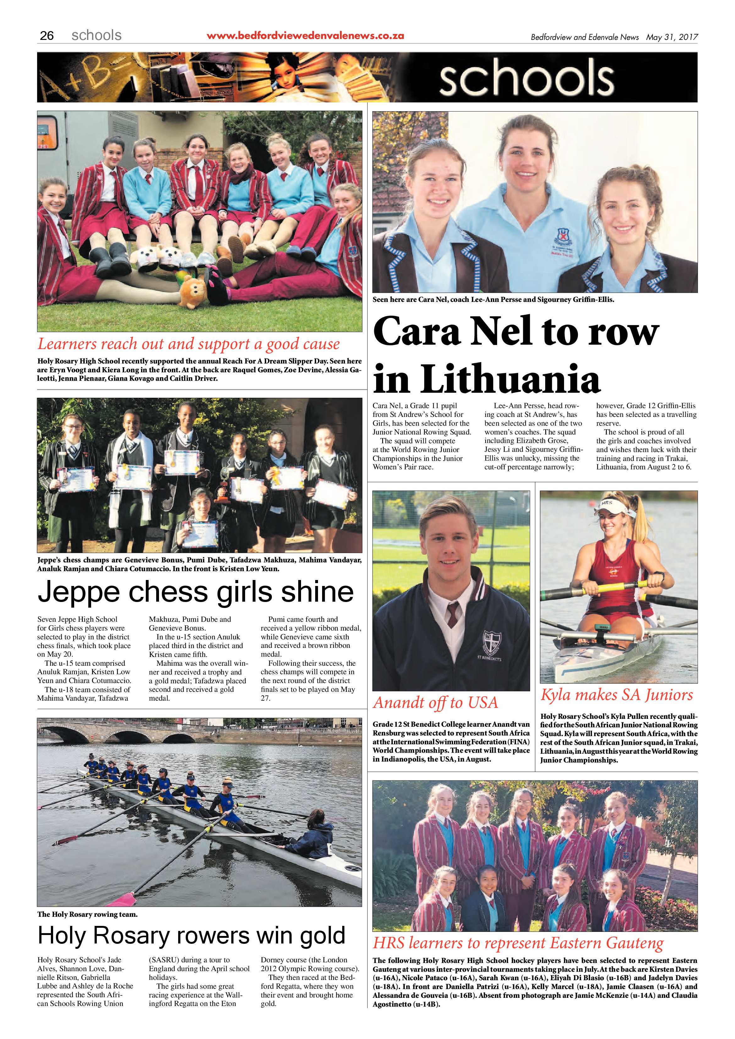 Bedfordview and Edenvale News 31 May 2017 page 26