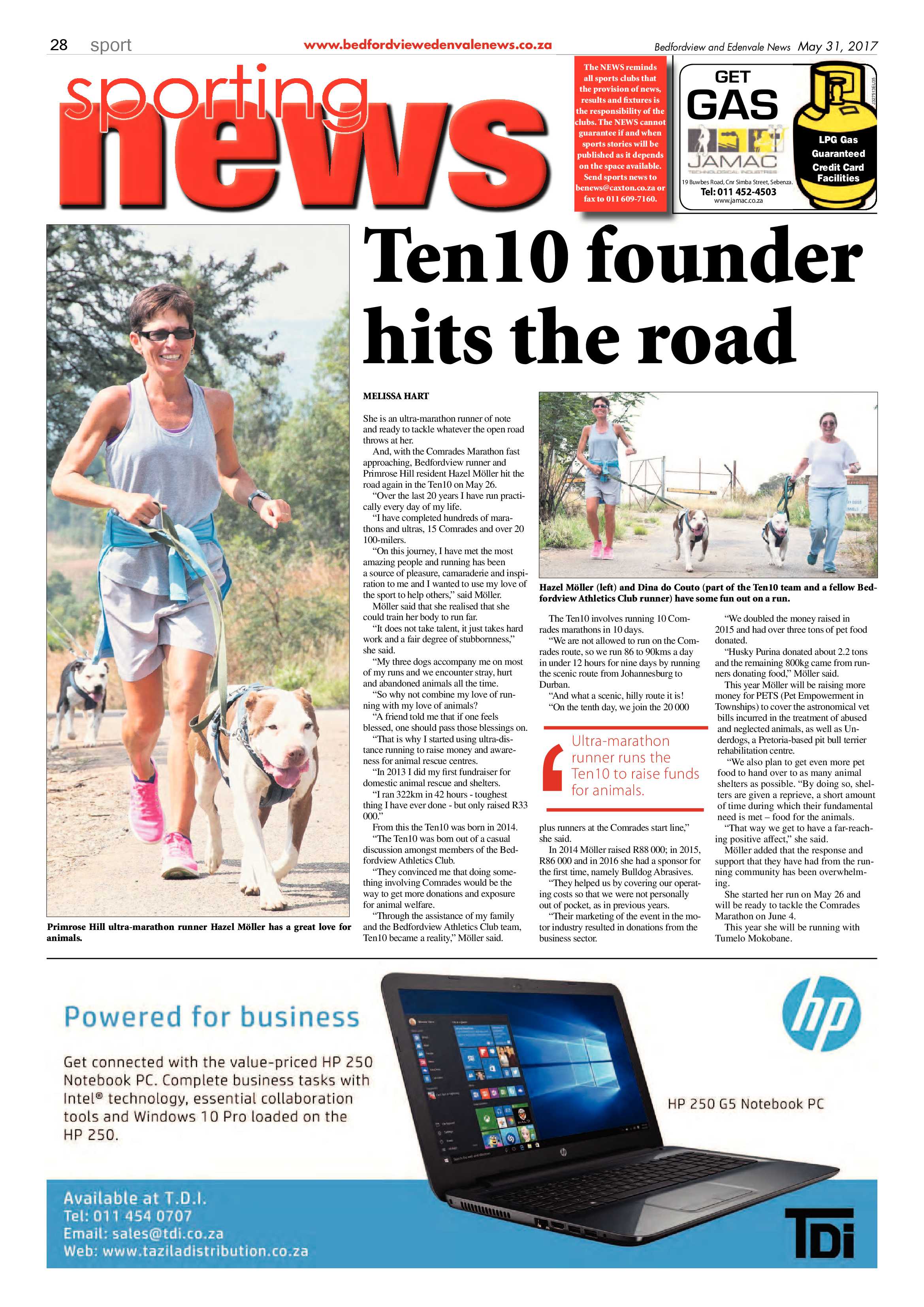 Bedfordview and Edenvale News 31 May 2017 page 28