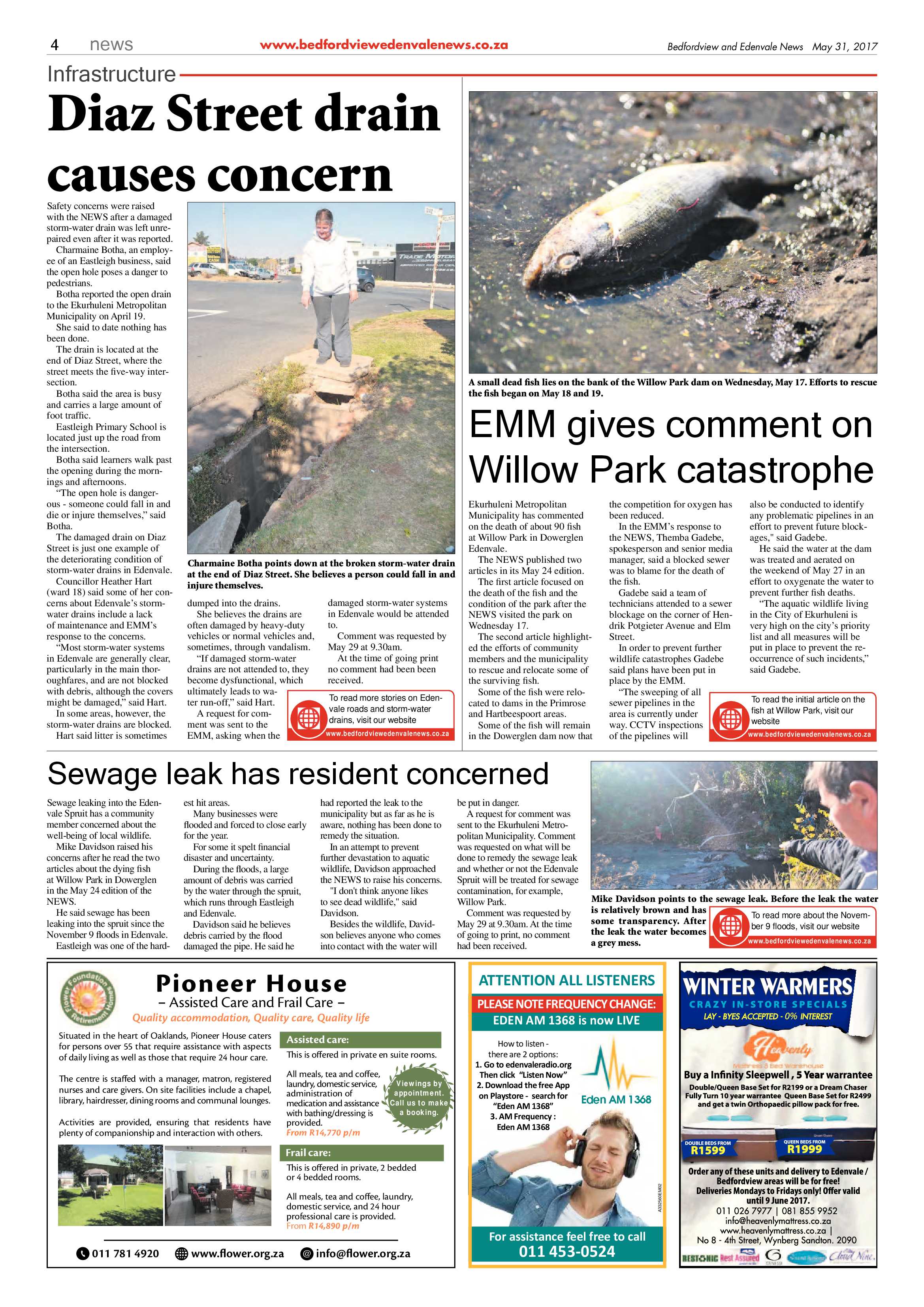 Bedfordview and Edenvale News 31 May 2017 page 4