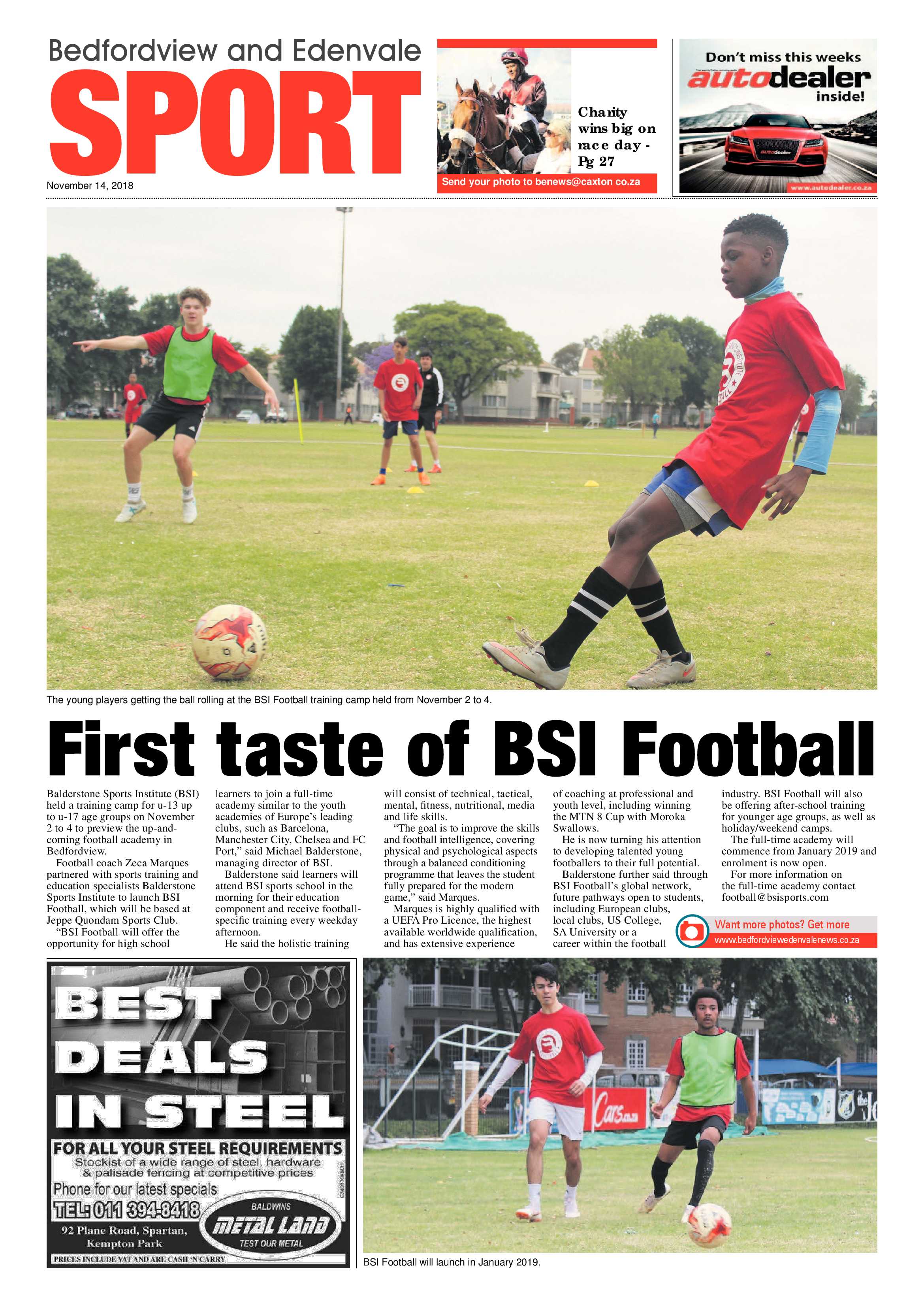 Bedfordview and Edenvale news 14 November 2018 page 28