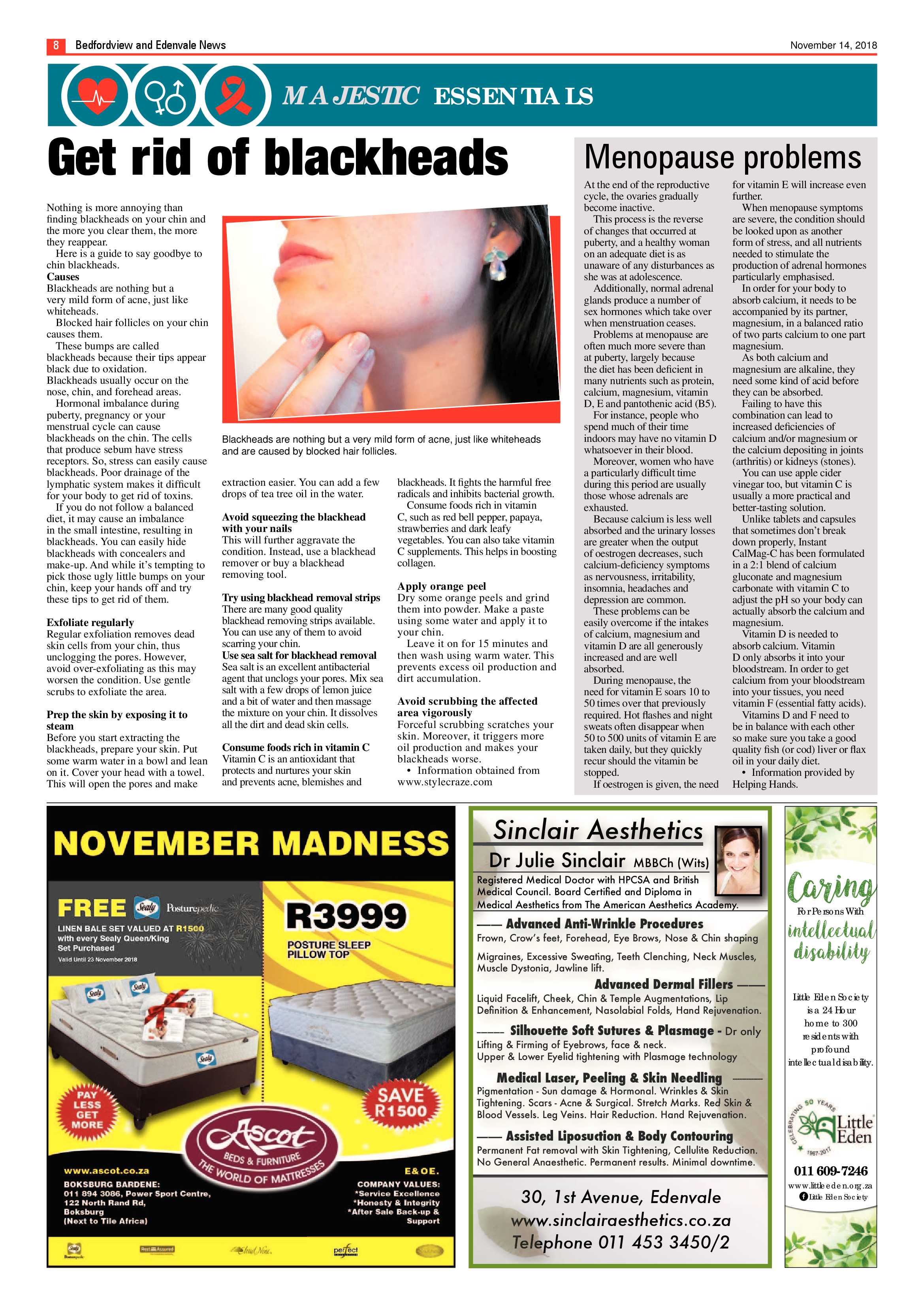 Bedfordview and Edenvale news 14 November 2018 page 8