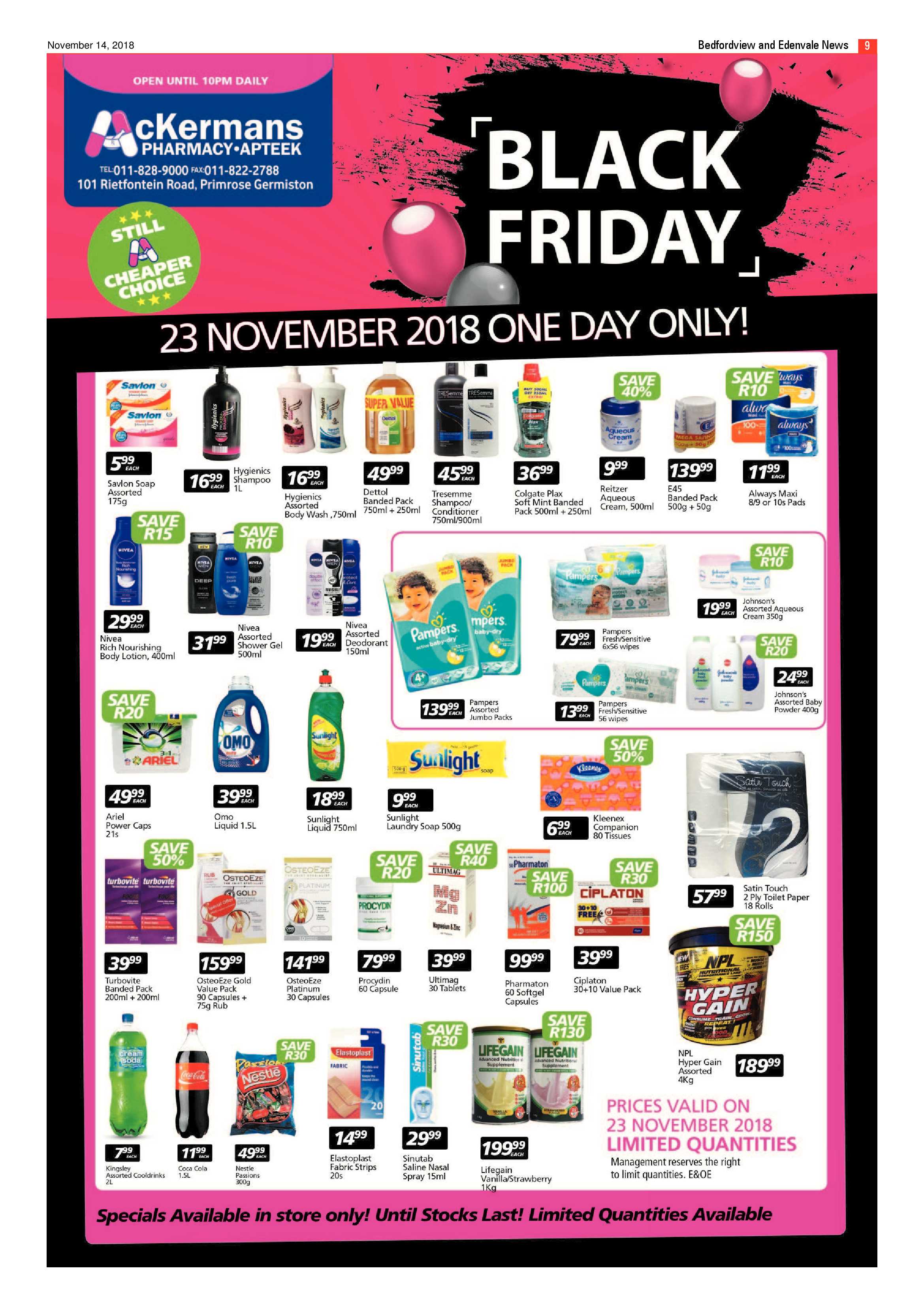 Bedfordview and Edenvale news 14 November 2018 page 9