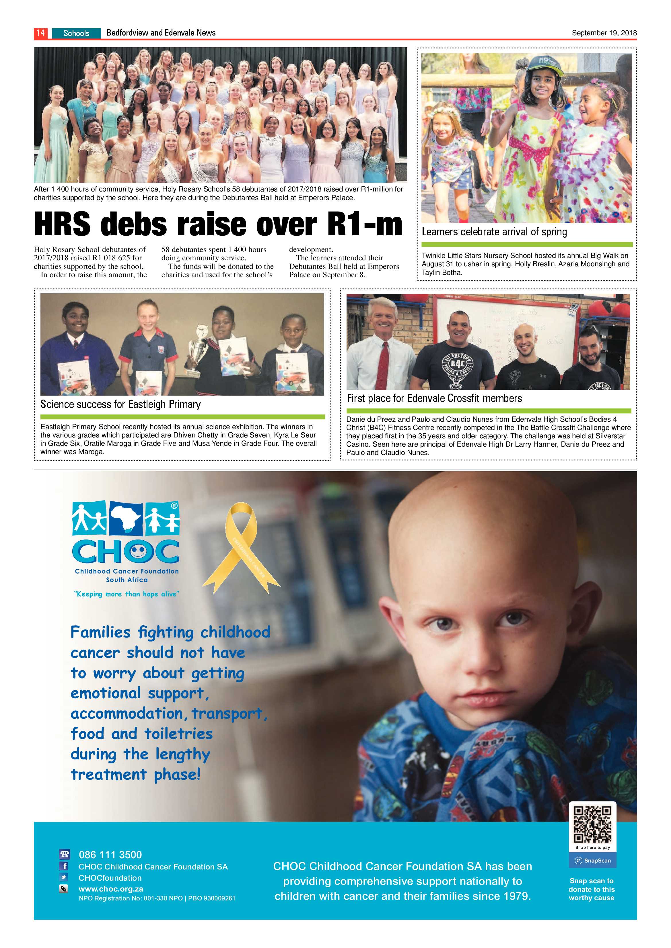 Bedfordview and Edenvale news 19 September 2018 page 14