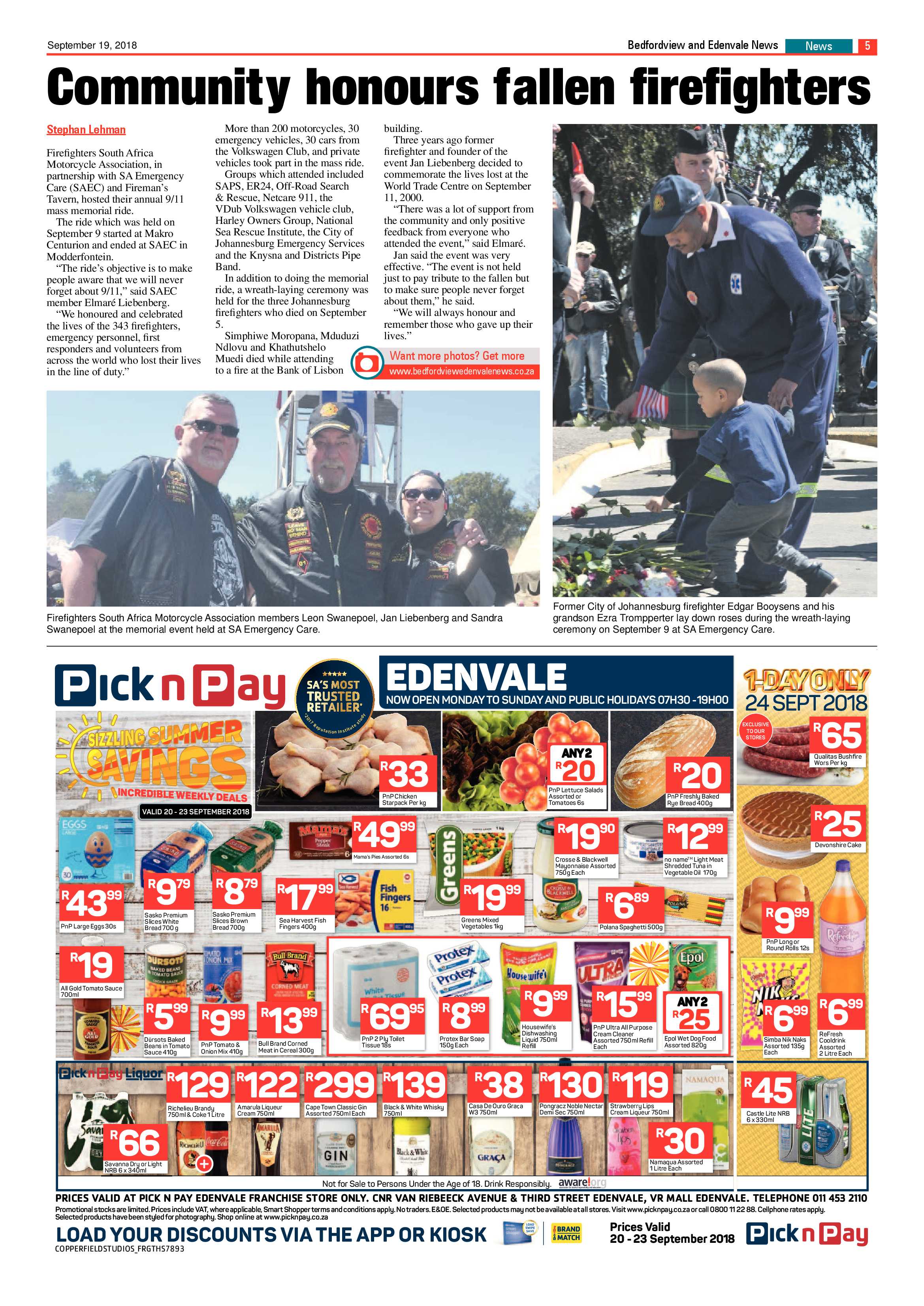 Bedfordview and Edenvale news 19 September 2018 page 5