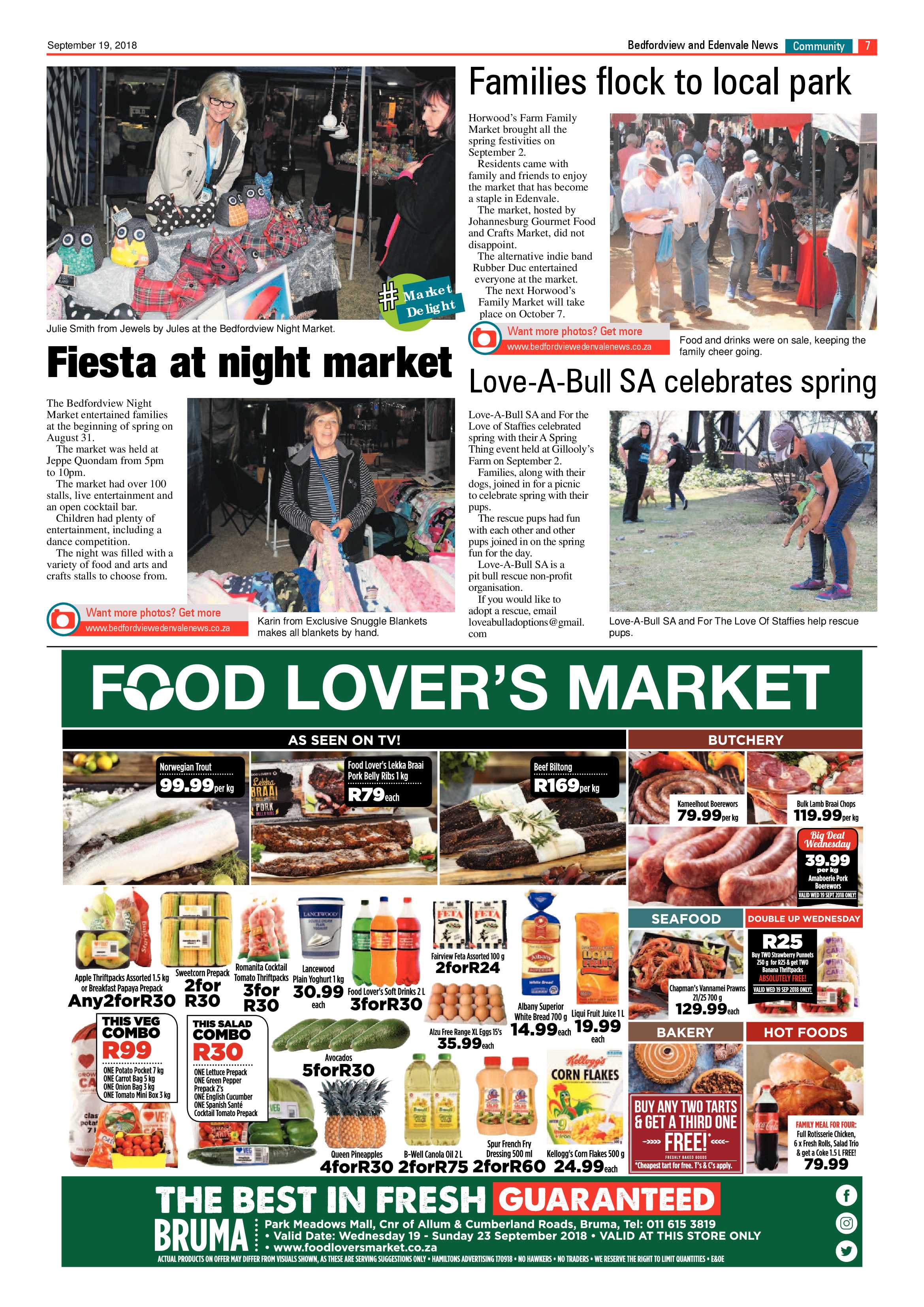 Bedfordview and Edenvale news 19 September 2018 page 7