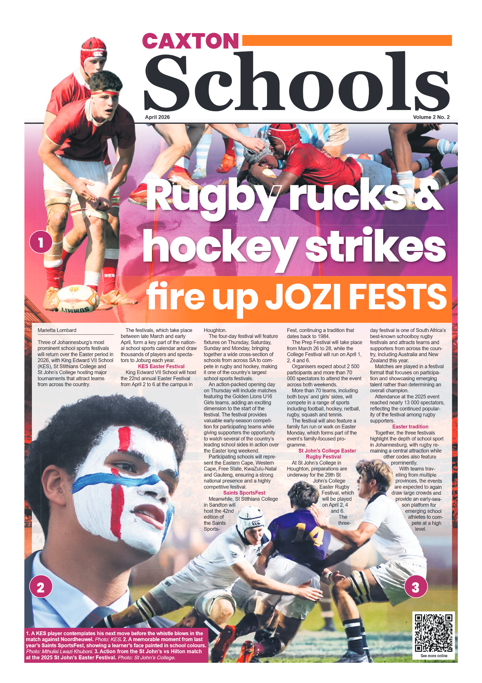 Caxton Schools – April 2026 page 1