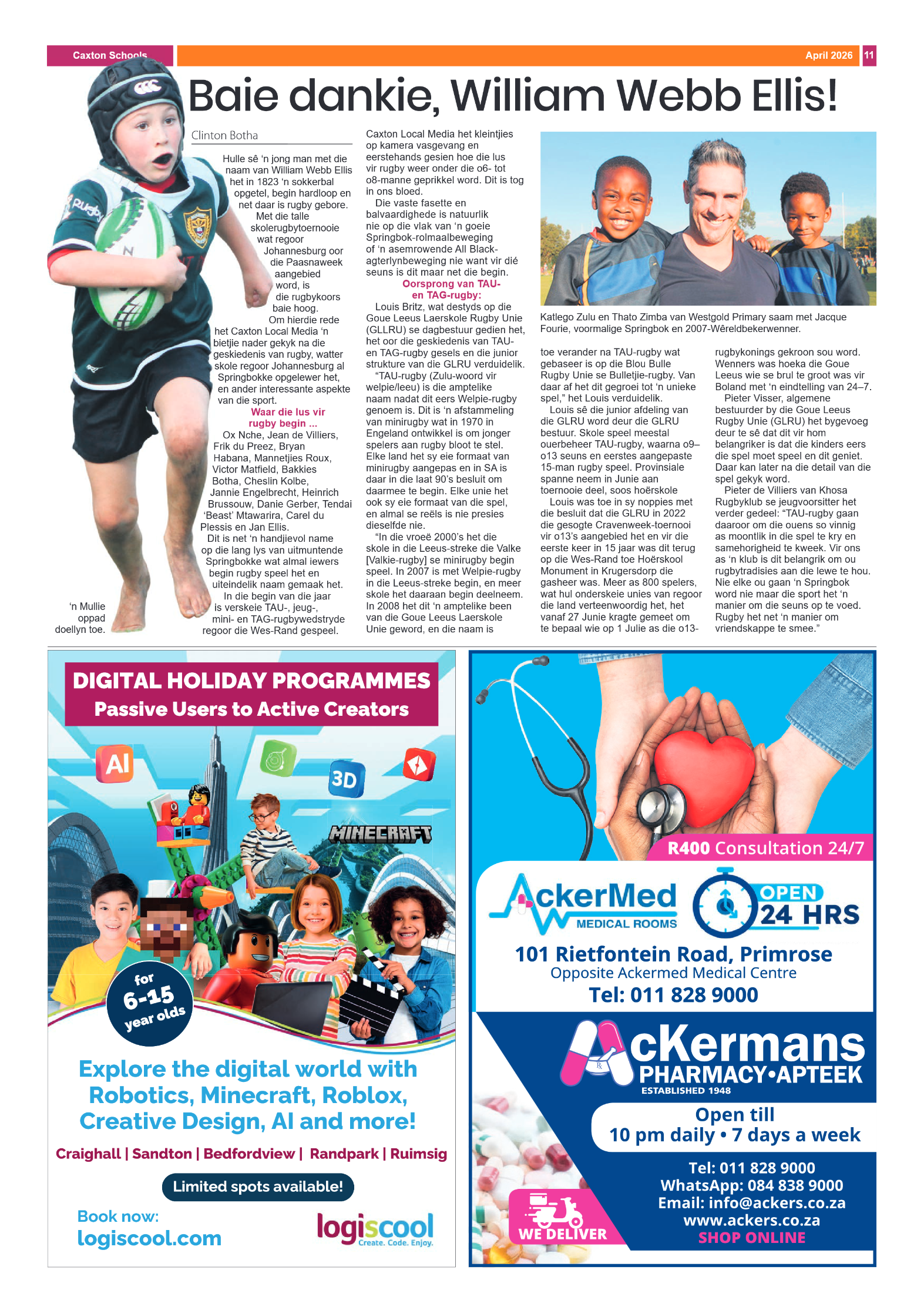 Caxton Schools – April 2026 page 11