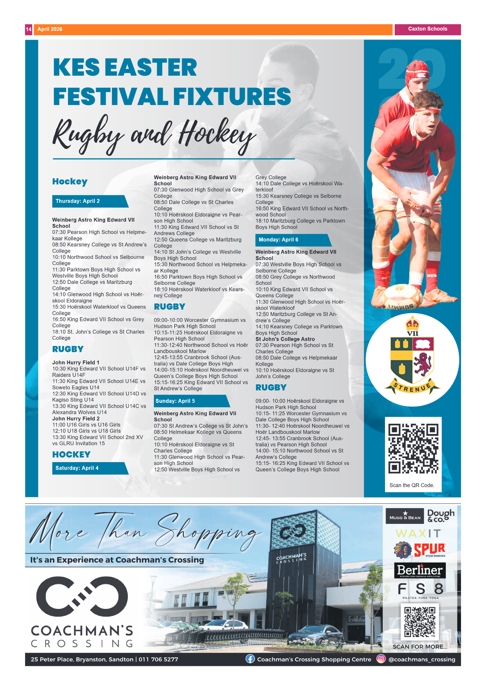 Caxton Schools – April 2026 page 14