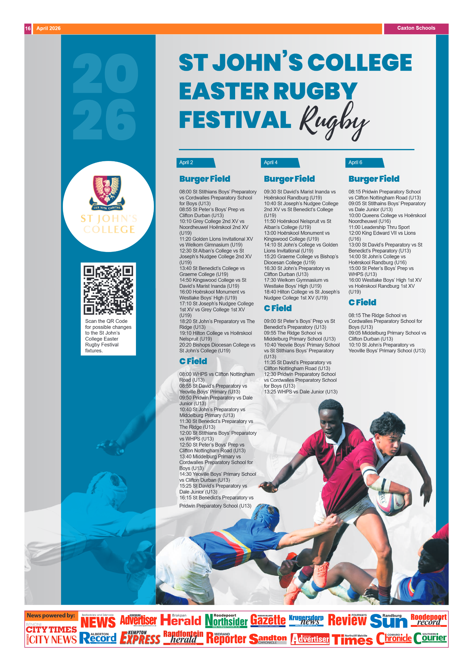 Caxton Schools – April 2026 page 16