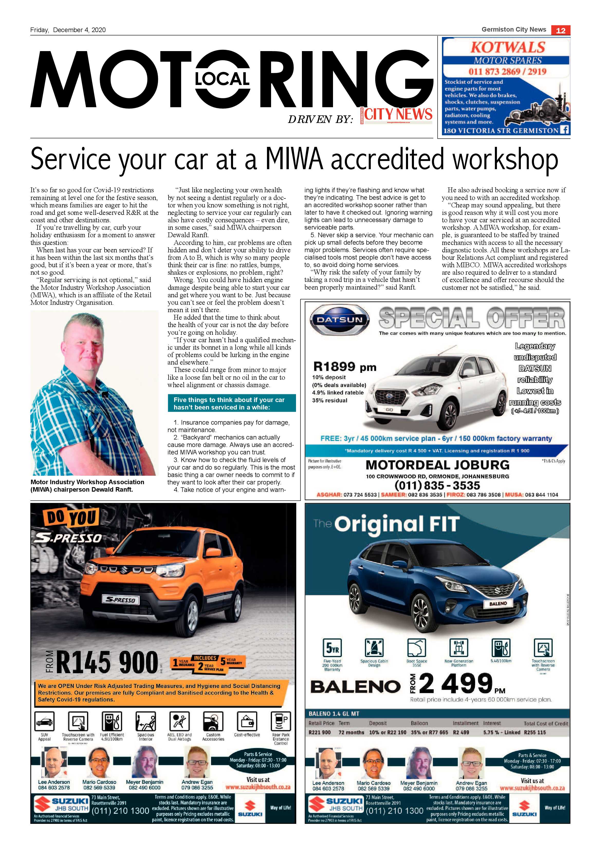 Germiston City News 02 December 2020 page 12