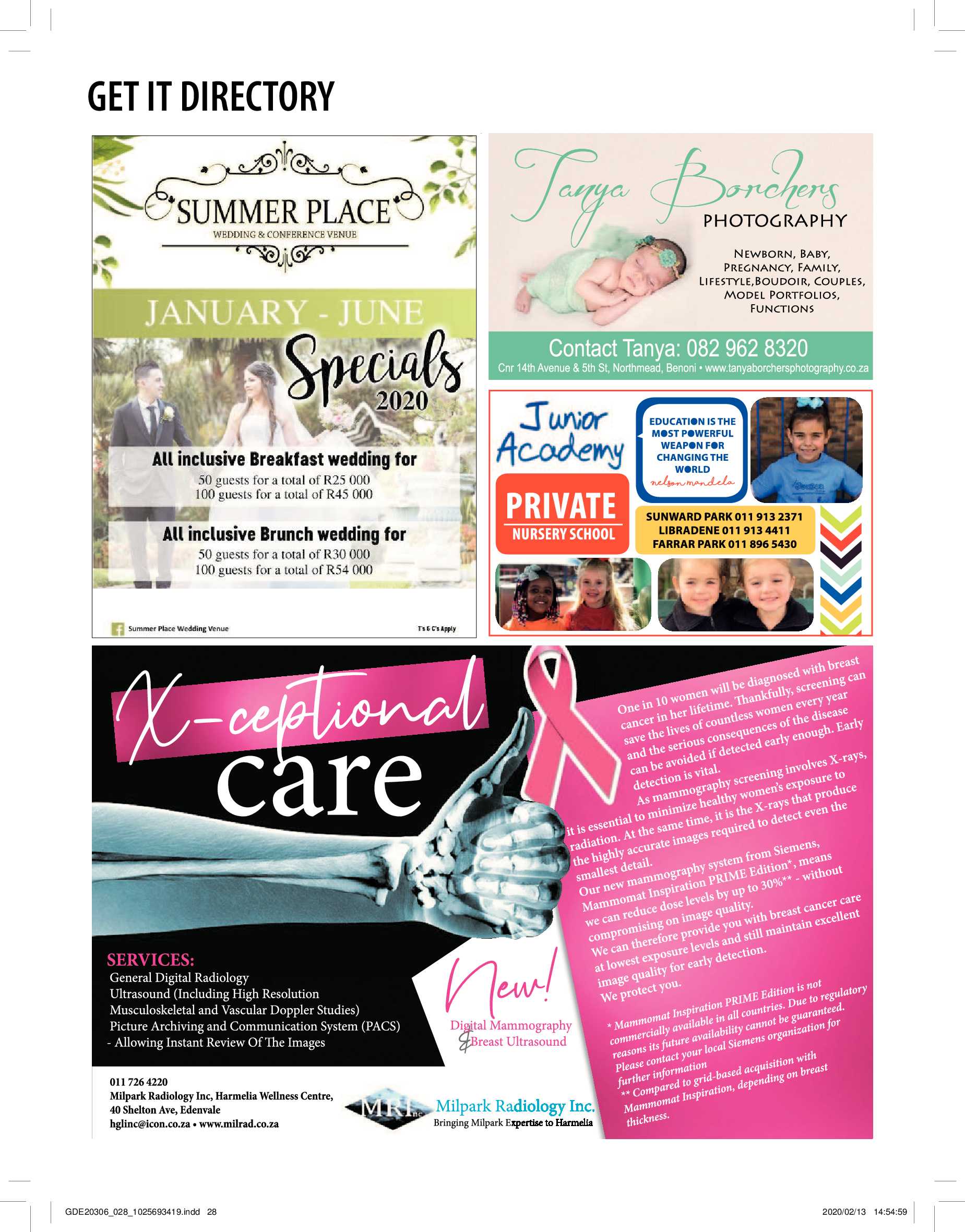 Get It Joburg East March 2020 page 28